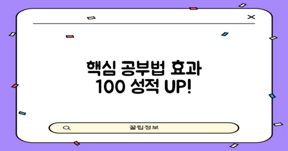 핵심만 쏙쏙, 효과적인 공부법은?