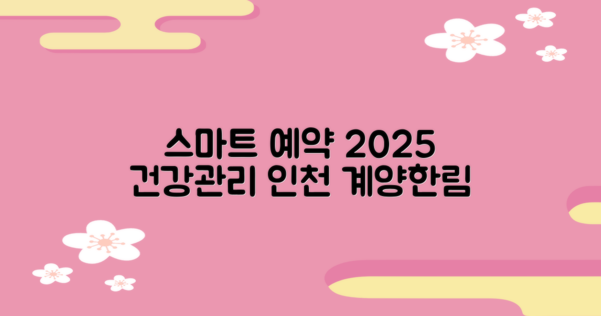 인천계양한림병원: 2025년, 스마트한 예약으로 건강을 관리하세요