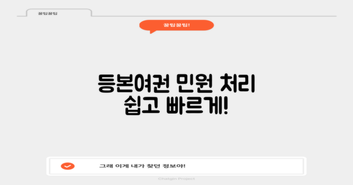 등본·여권 등 민원 처리