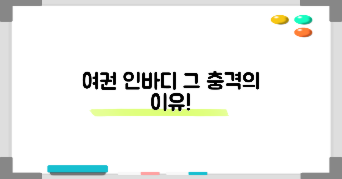 여권·인바디, 왜 충격일까?