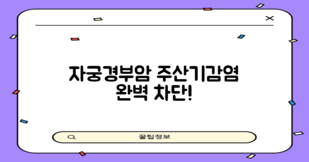 자궁경부암·주산기감염 차단