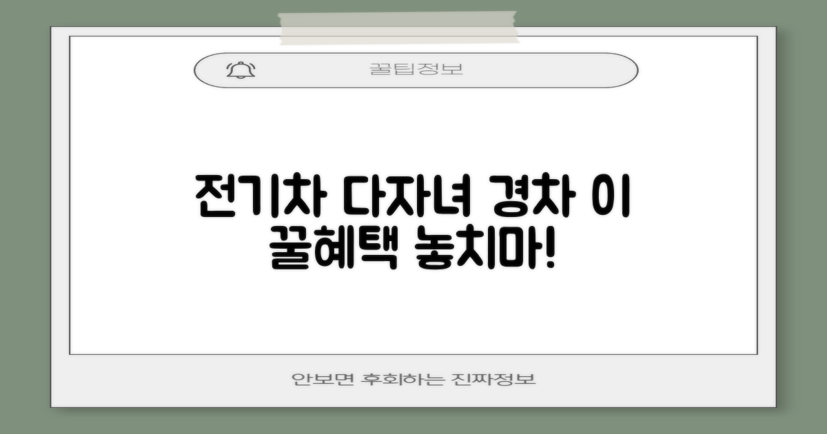 전기차, 다자녀, 경차 우대 받으세요!